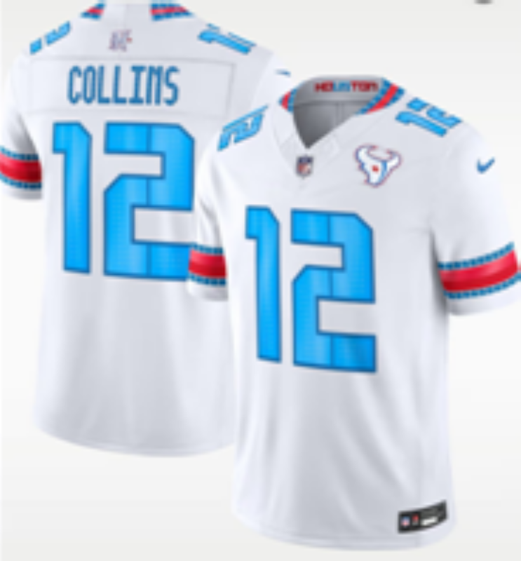 Men Houston Texans #12 Collims white 2026 Nike NFL Jersey 0831001